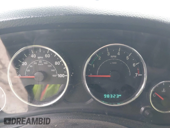 2014 Jeep Wrangler Sport with VIN 1C4AJWAG9EL312856, listed as a IAAI auction lot 42022870 with 98,323 mi miles and . Bid and sale history available at DreamBid. Image 7.