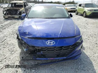 2021 Hyundai Elantra SEL with VIN KMHLS4AG7MU103730, listed as a Copart auction lot 47742565 with 45,030 mi miles and Salvage Title. Bid and sale history available at carsss.com. Image 5.