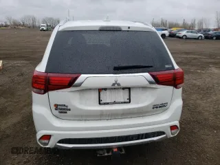 2018 Mitsubishi Outlander SEL with VIN JA4J24A54JZ620762, listed as a Copart auction lot 53100985 with 137,096 mi miles and Salvage title. Bid and sale history available at DreamBid. Image 6.