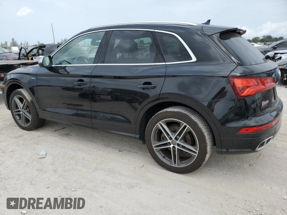 2018 Audi SQ5 Prestige with VIN WA1C4AFY9J2028352, listed as a Copart auction lot 50319905 with 44,642 mi miles and Salvage Title. Bid and sale history available at carsss.com. Image 2.