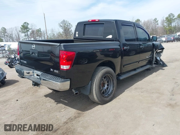2013 Nissan Titan S with VIN 1N6AA0EC5DN304015, listed as a IAAI auction lot 41828891 with 136,279 mi miles and . Bid and sale history available at DreamBid. Image 4.