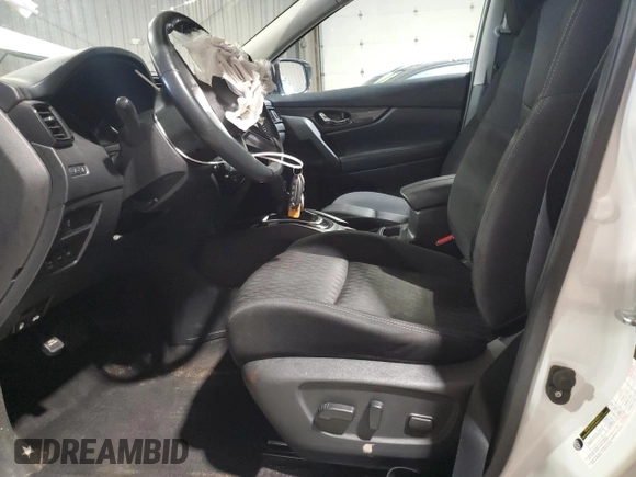 2017 Nissan Rogue SV with VIN KNMAT2MV9HP528295, listed as a Copart auction lot 63318355 with 130,536 mi miles and Salvage title. Bid and sale history available at DreamBid. Image 7.