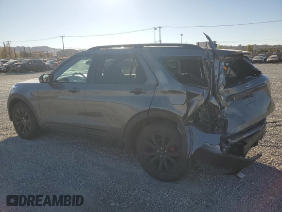 2021 Ford Explorer ST with VIN 1FM5K8GC4MGB71180, listed as a Copart auction lot 83975774 with 35,396 mi miles and Salvage Title. Bid and sale history available at carsss.com. Image 2.