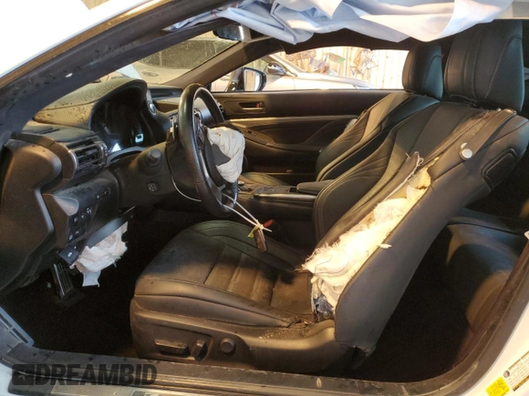 2021 Lexus RC 350 F Sport z VIN JTHGZ5DC7M5011168, wystawiony jako Copart lot #51616335 z przebiegiem 36 673 mil mil oraz Szkody całkowita. Historia ofert i sprzedaży dostępna na DreamBid. Obrazek 7.