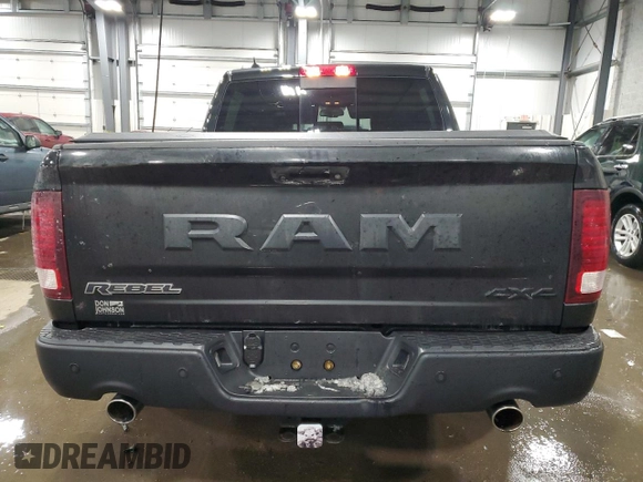 2018 Ram 1500 Rebel with VIN 1C6RR7YT8JS180068, listed as a Copart auction lot 44908605 with 123,408 mi miles and Salvage Title. Bid and sale history available at carsss.com. Image 6.