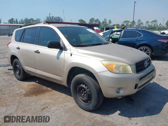 2008 Toyota RAV4 with VIN JTMZD33V186070507, listed as a IAAI auction lot 41849087 with 126,612 mi miles. Bid and sale history available at carsss.com. Image 1.