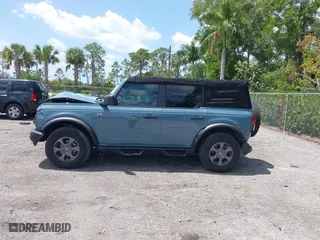 2022 Ford Bronco with VIN 1FMDE5BH9NLB83791, listed as a IAAI auction lot 42020801 with 26,141 mi miles. Bid and sale history available at carsss.com. Image 14.