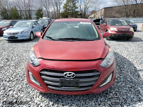2017 Hyundai Elantra GT with VIN KMHD35LH5HU355205, listed as a Copart auction lot 52232785 with 100,685 mi miles and Salvage Title. Bid and sale history available at carsss.com. Image 5.