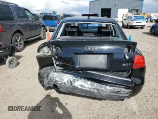 2007 Audi A4 2.0T with VIN WAUAF78E47A060120, listed as a Copart auction lot 51711035 with 108,291 mi miles and Salvage Title. Bid and sale history available at carsss.com. Image 6.