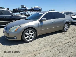 2005 Nissan Maxima 3.5 SL with VIN 1N4BA41E75C832857, listed as a Copart auction lot 65464364 with 165,954 mi miles and Salvage Title. Bid and sale history available at carsss.com. Image 1.