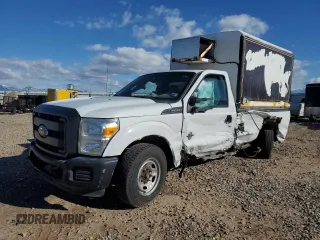 2015 Ford F-350 XL with VIN 1FTRF3AT5FEA35659, listed as a Copart auction lot 69961124 with Not Provided miles and Salvage Title. Bid and sale history available at DreamBid. Image 2.