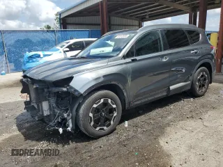 2019 Hyundai Santa Fe Limited with VIN 5NMS53AA2KH133896, listed as a Copart auction lot 51812595 with 122,601 mi miles and Salvage Title. Bid and sale history available at carsss.com. Image 1.