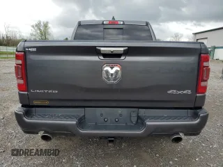 2019 Ram 1500 Limited z VIN 1C6SRFHT9KN692739, wystawiony jako Copart lot #55611315 z przebiegiem 66 191 mil mil oraz Szkoda całkowita • Salvage title. Historia ofert i sprzedaży dostępna na DreamBid. Obrazek 6.