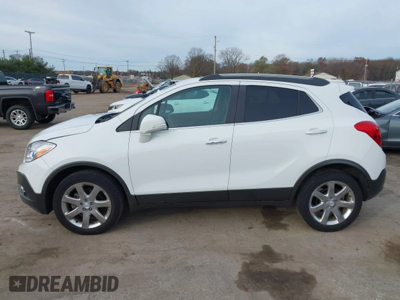 2016 Buick Encore Leather with VIN KL4CJGSB7GB612691, listed as a IAAI auction lot 40816773 with 49,278 mi miles and . Bid and sale history available at DreamBid. Image 14.
