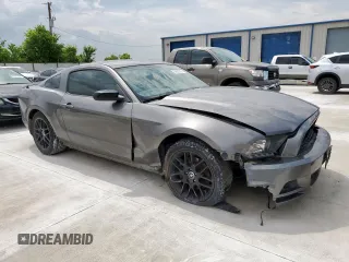 2014 Ford Mustang V6 with VIN 1ZVBP8AM7E5273383, listed as a Copart auction lot 58602265 with 154,480 mi miles and Salvage title. Bid and sale history available at DreamBid. Image 4.