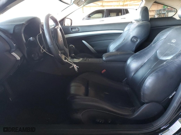 2009 Infiniti G37 Coupe with VIN JNKCV64E59M600718, listed as a Copart auction lot 49866875 with 0 mi miles and Salvage Title. Bid and sale history available at carsss.com. Image 7.