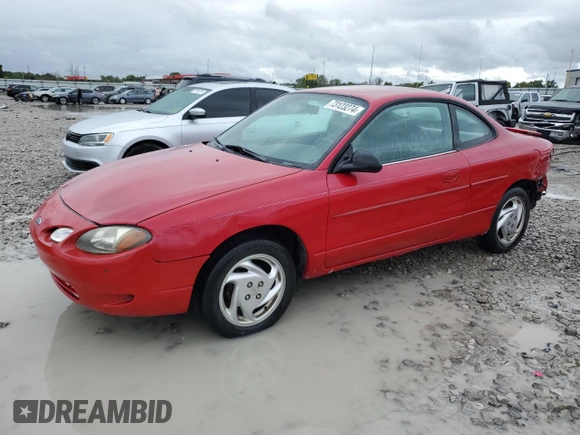 2001 Ford Escort ZX2 with VIN 3FAFP11361R102494, listed as a Copart auction lot 73123274 with 79,911 mi miles and Salvage Title. Bid and sale history available at carsss.com. Image 1.