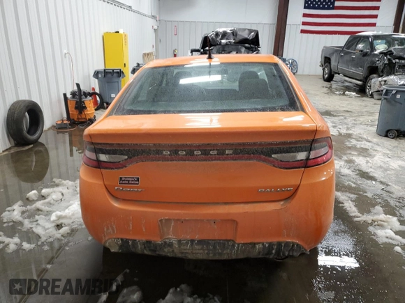 2013 Dodge Dart SXT with VIN 1C3CDFBA0DD345994, listed as a Copart auction lot 45966965 with 182,290 mi miles and Salvage Title. Bid and sale history available at carsss.com. Image 6.