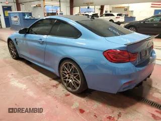 2019 BMW M4 with VIN WBS4Y9C55KAG67256, listed as a Copart auction lot 75091933 with 22,740 mi miles. Bid and sale history available at carsss.com. Image 2.
