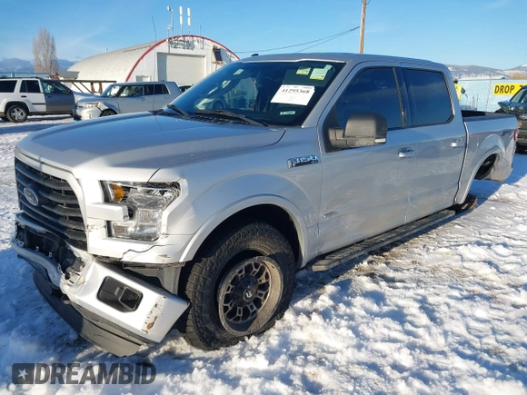 2016 Ford F-150 XLT with VIN 1FTEW1EP8GKF35253, listed as a IAAI auction lot 41295368 with 97,665 mi miles and . Bid and sale history available at DreamBid. Image 17.