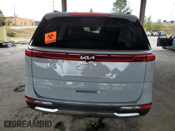 2024 Kia Carnival SX Prestige with VIN KNDNE5H32R6362683, listed as a Copart auction lot 73296184 with 18,395 mi miles and Salvage Title. Bid and sale history available at carsss.com. Image 6.