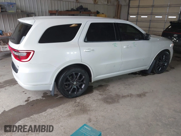 2016 Dodge Durango R/T with VIN 1C4SDJCT0GC419015, listed as a IAAI auction lot 41712230 with 159,523 mi miles and . Bid and sale history available at DreamBid. Image 4.