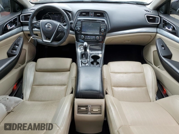 2016 Nissan Maxima SL with VIN 1N4AA6AP0GC379967, listed as a Copart auction lot 60839615 with 107,201 mi miles and Salvage title. Bid and sale history available at DreamBid. Image 8.