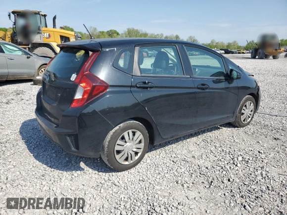 2015 Honda Fit LX with VIN 3HGGK5H56FM736969, listed as a Copart auction lot 52485405 with 142,736 mi miles and Salvage Title. Bid and sale history available at carsss.com. Image 3.