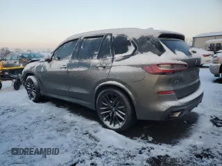 2023 BMW X5 xDrive40i with VIN 5UXCR6C07P9P85087, listed as a Copart auction lot 89091475 with Not provided miles and Salvage title. Bid and sale history available at DreamBid. Image 2.