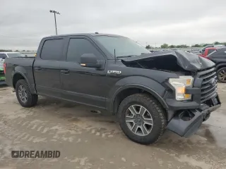 2016 Ford F-150 XL with VIN 1FTEW1CF8GKD37718, listed as a Copart auction lot 51844905 with 148,667 mi miles and Salvage title. Bid and sale history available at DreamBid. Image 4.