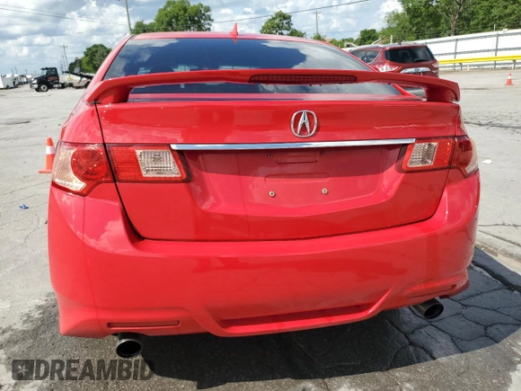 2012 Acura TSX Special Edition with VIN JH4CU2F86CC016201, listed as a Copart auction lot 60965275 with 222,142 mi miles and Salvage title. Bid and sale history available at DreamBid. Image 6.