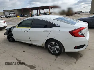 2020 Honda Civic LX with VIN 2HGFC2F6XLH559713, listed as a Copart auction lot 56125545 with 70,561 mi miles and Salvage title. Bid and sale history available at DreamBid. Image 2.