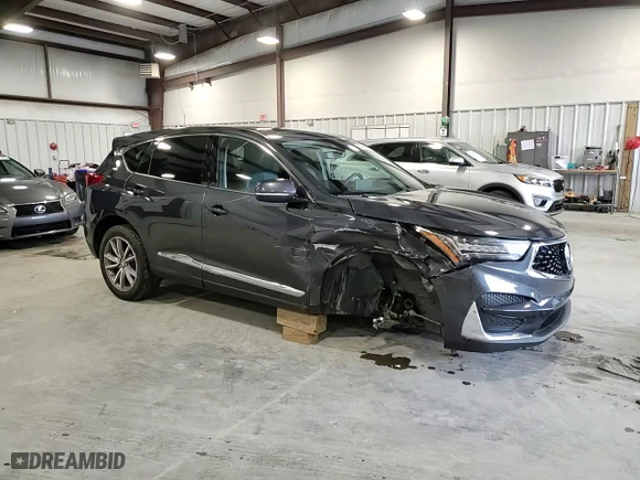 2019 Acura RDX w/Technology Pkg with VIN 5J8TC1H52KL015595, listed as a Copart auction lot 88440295 with 62,145 mi miles and Salvage Title. Bid and sale history available at carsss.com. Image 12.