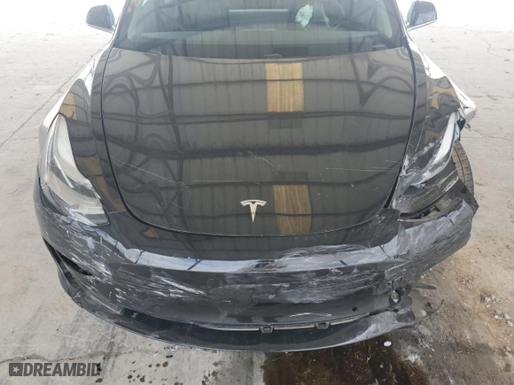 2019 Tesla Model 3 Long Range with VIN 5YJ3E1EB5KF434594, listed as a Copart auction lot 49093515 with 0 mi miles and Salvage Title. Bid and sale history available at carsss.com. Image 12.