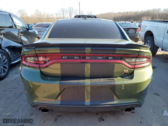 2020 Dodge Charger Scat Pack with VIN 2C3CDXGJ2LH132996, listed as a Copart auction lot 89082605 with 49,188 mi miles and Salvage Title. Bid and sale history available at carsss.com. Image 6.