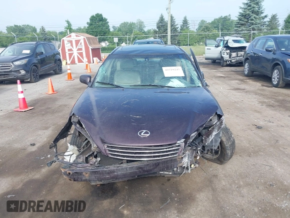 2002 Lexus ES 300 with VIN JTHBF30G520066356, listed as a IAAI auction lot 42519247 with 141,662 mi miles and . Bid and sale history available at DreamBid. Image 11.