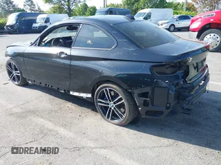2019 BMW 2 Series M240i with VIN WBA2J5C55KVC07855, listed as a IAAI auction lot 42014318 with 68,640 mi miles and . Bid and sale history available at carsss.com. Image 3.
