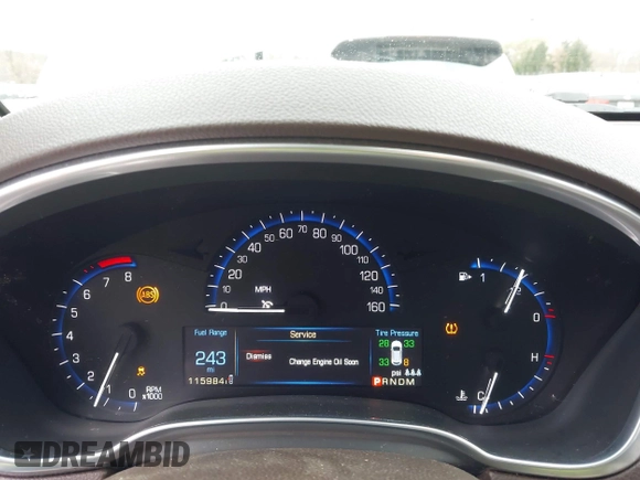 2014 Cadillac SRX Premium Collection z VIN 3GYFNDE34ES548826, wystawiony jako IAAI lot #40792942 z przebiegiem 115 984 mil mil oraz . Historia ofert i sprzedaży dostępna na DreamBid. Obrazek 7.