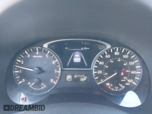 2015 Nissan Altima 2.5 S with VIN 1N4AL3AP4FN319380, listed as a IAAI auction lot 41477898 with 107,777 mi miles. Bid and sale history available at carsss.com. Image 7.