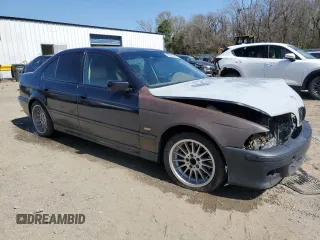 2001 BMW 5 Series 540i with VIN WBADN63481GM72490, listed as a Copart auction lot 48681505 with Not provided miles and Salvage title. Bid and sale history available at DreamBid. Image 4.