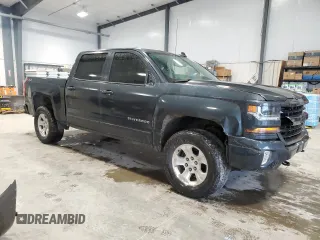2018 Chevrolet Silverado 1500 LT with VIN 3GCUKREC6JG554384, listed as a Copart auction lot 56581445 with 178,611 mi miles and Clean Title. Bid and sale history available at DreamBid. Image 4.