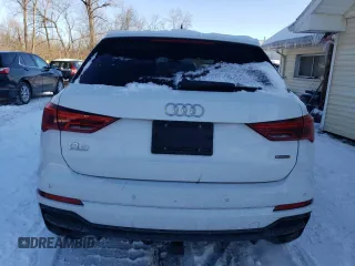 2023 Audi Q3 S line Premium Plus with VIN WA1EECF39P1032342, listed as a Copart auction lot 88541485 with 13,595 mi miles and Salvage Title. Bid and sale history available at carsss.com. Image 6.