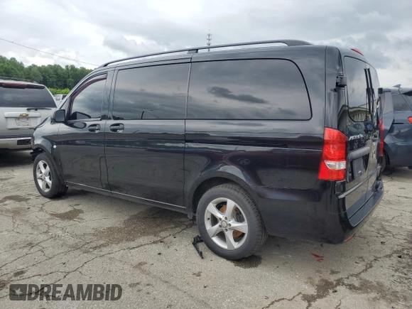 2016 Mercedes-Benz Metris Passenger with VIN WD4PG2EE0G3139800, listed as a Copart auction lot 59172655 with 345,121 mi miles and Salvage title. Bid and sale history available at DreamBid. Image 2.