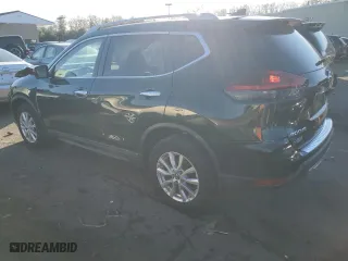 2018 Nissan Rogue SV with VIN 5N1AT2MV7JC818320, listed as a Copart auction lot 46848585 with 54,190 mi miles and Salvage Title. Bid and sale history available at carsss.com. Image 2.