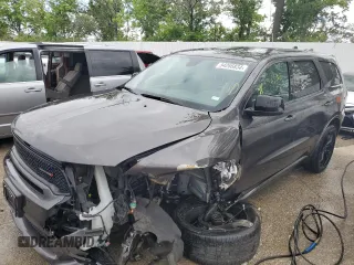 2020 Dodge Durango GT Plus z VIN 1C4RDJDG0LC186117, wystawiony jako Copart lot #54266834 z przebiegiem 65 315 mil mil oraz Szkoda całkowita • Salvage title. Historia ofert i sprzedaży dostępna na DreamBid. Obrazek 1.