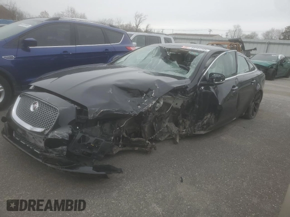 2014 Jaguar XJ with VIN SAJWA2GTXEMV62573, listed as a Copart auction lot 44791745 with Not Provided miles and Salvage Title. Bid and sale history available at DreamBid. Image 1.