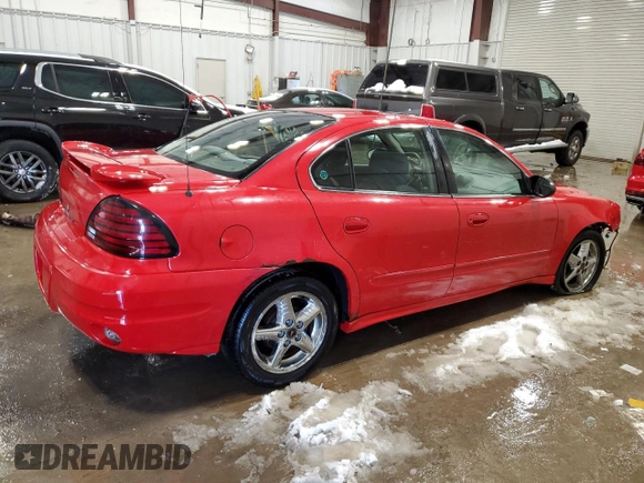2004 Pontiac Grand Am SE1 with VIN 1G2NF52E44M619598, listed as a Copart auction lot 44922575 with 84,450 mi miles and Non Repairable. Bid and sale history available at carsss.com. Image 3.