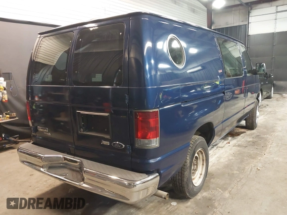 2011 Ford Econoline Cargo Commercial with VIN 1FTNE1EW0BDA89204, listed as a IAAI auction lot 41486132 with 34,930 mi miles and . Bid and sale history available at DreamBid. Image 4.