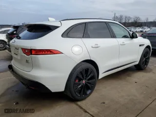 2018 Jaguar F-PACE S with VIN SADCM2FV6JA272990, listed as a Copart auction lot 86242834 with 101,156 mi miles and Salvage Title. Bid and sale history available at carsss.com. Image 3.