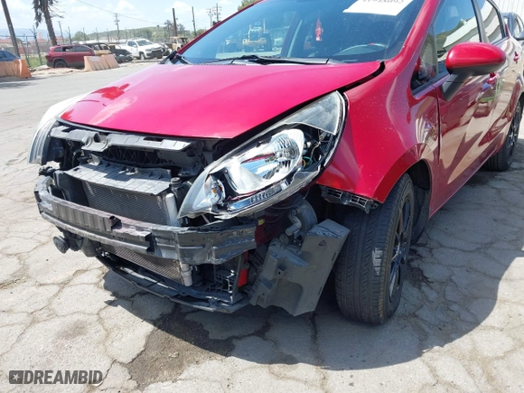 2016 Kia Rio EX with VIN KNADN4A37G6586820, listed as a IAAI auction lot 41948092 with 107,497 mi miles. Bid and sale history available at carsss.com. Image 6.
